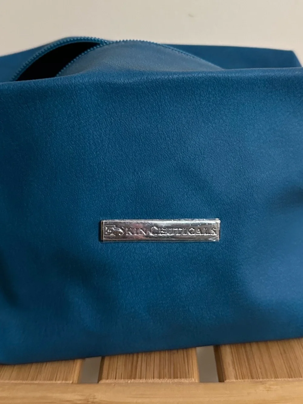 SkinCeuticals Teal Cosmetic Pouch